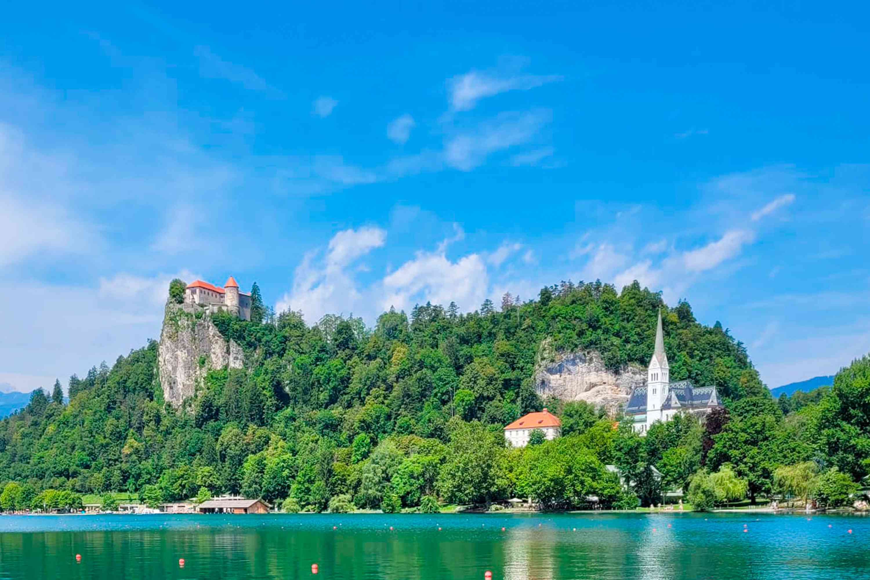 Bled Castle, Slovenia by Paul McInerney